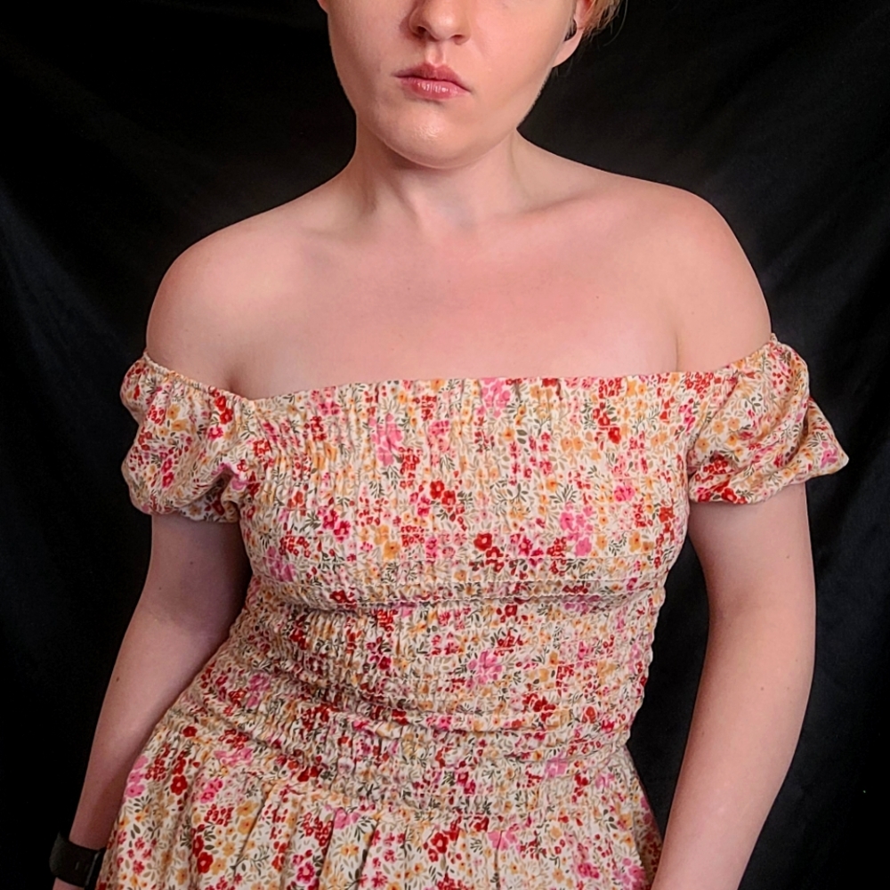 Floral summer dress
